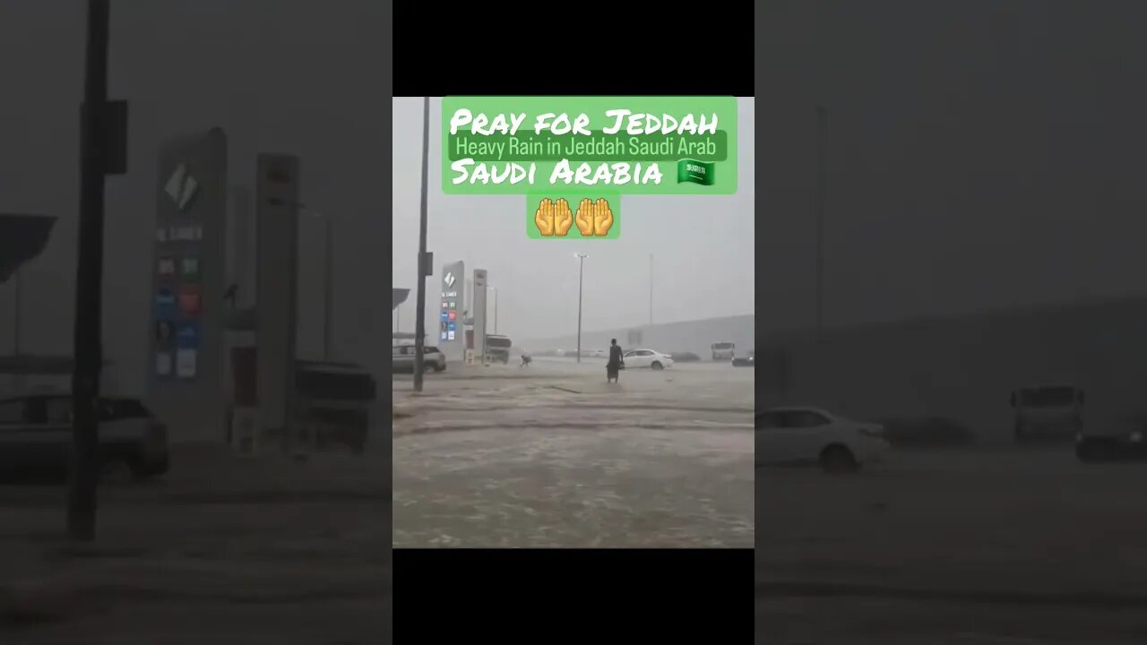 Flood in Jeddah #pray 🤲🤲🤲 🇸🇦 #shorts