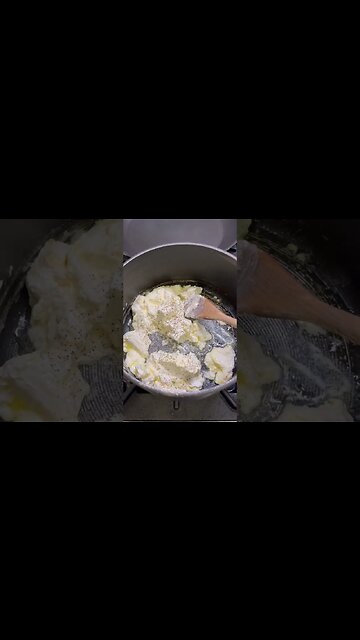 A super easy shrimp pasta recipe. #foodshorts