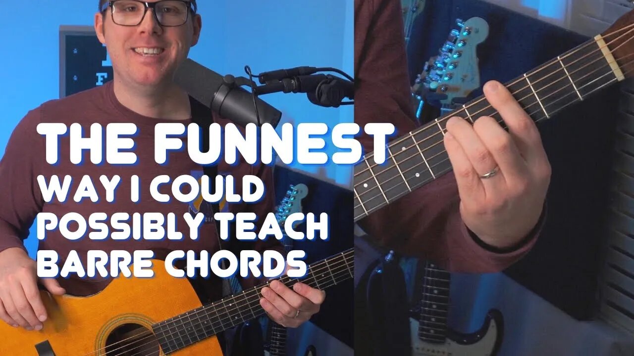 The Funnest Barre Chords Video Ever 🥳