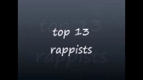 top 13 rappist