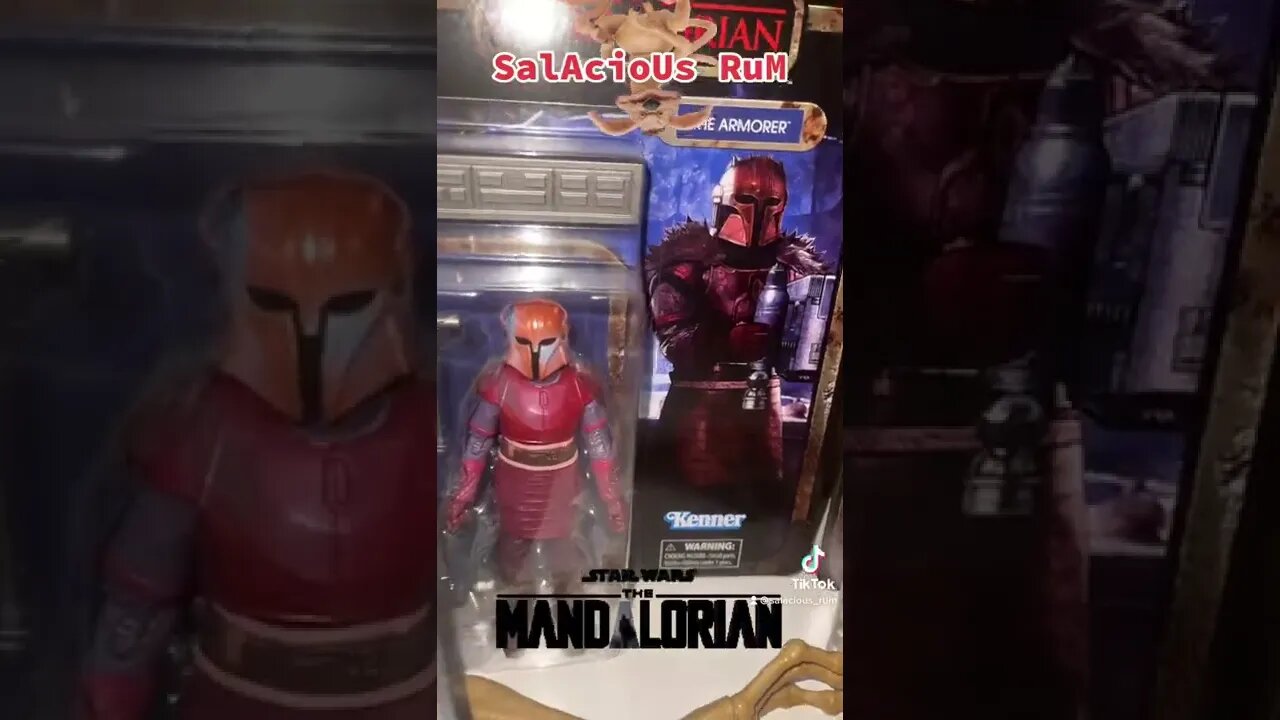 Star Wars: The Mandalorian (Black Series - Credit Collection) Armourer, Greef, Moff Gideon #shorts