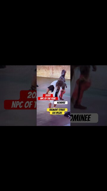 NPC of The Year 2023 Nominee. Fremont Street Las Vegas