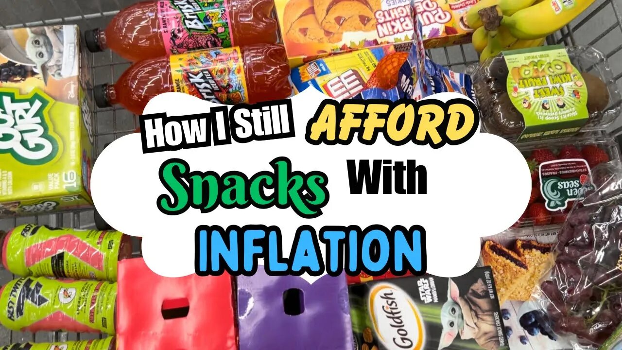 How I Budget For Snacks During The Cost Of Living Crisis