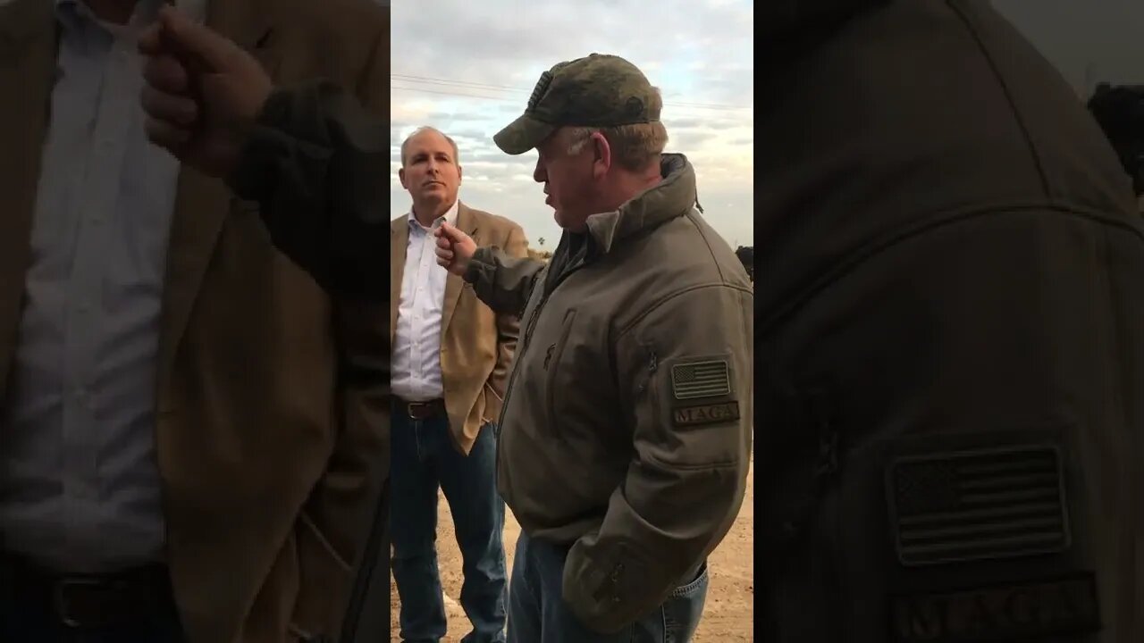 TOM HOMAN & MARK MORGAN Live at Texas Border with VFAF covering court decision & whip accusation
