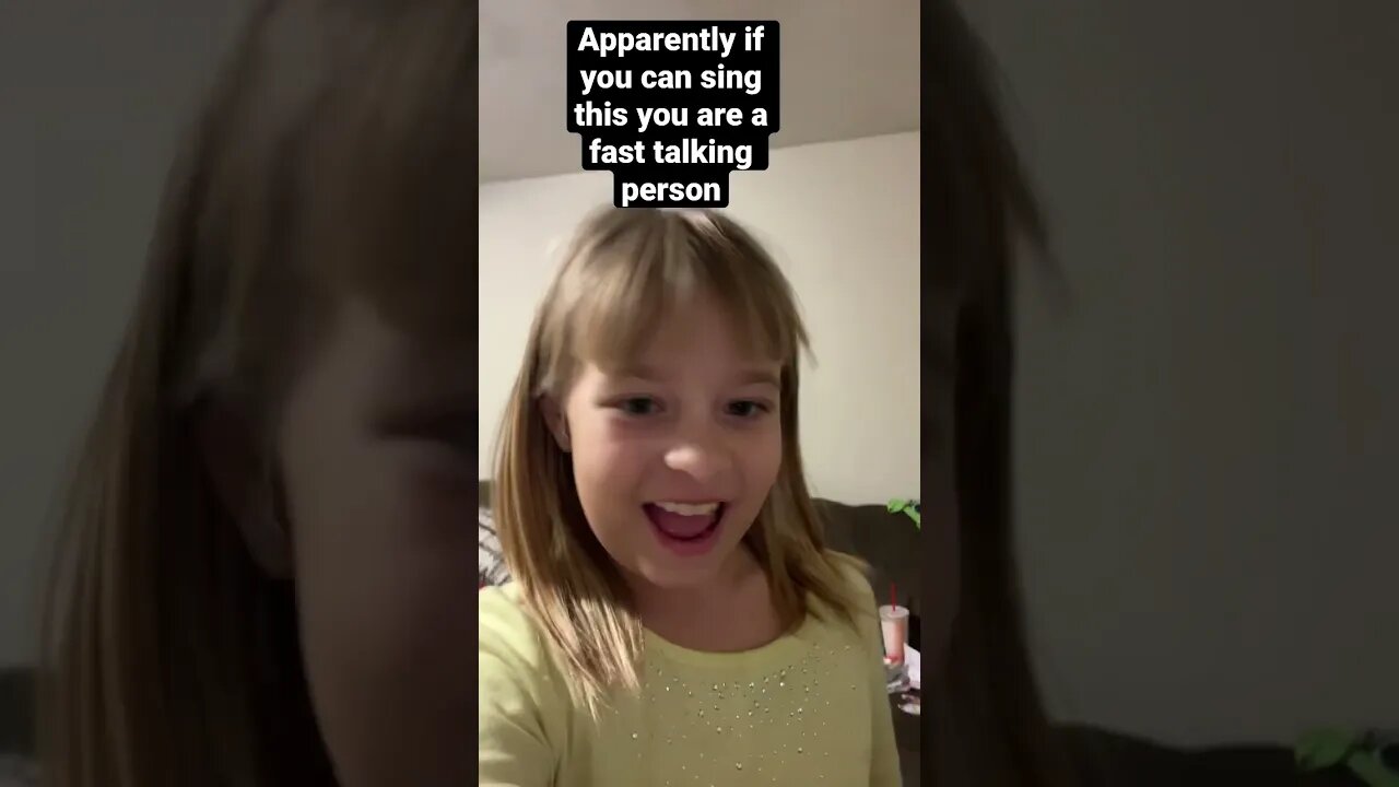 If you can do you you are a fast talker