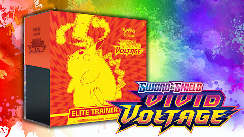 Opening A Pokemon Vivid Voltage Elite Trainer Box!