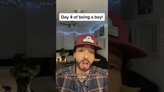 Day 4 of being a BOY🥴! #shorts