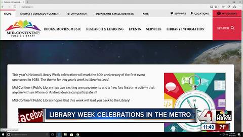 Mid-Continent Public Library celebrates National Library Week