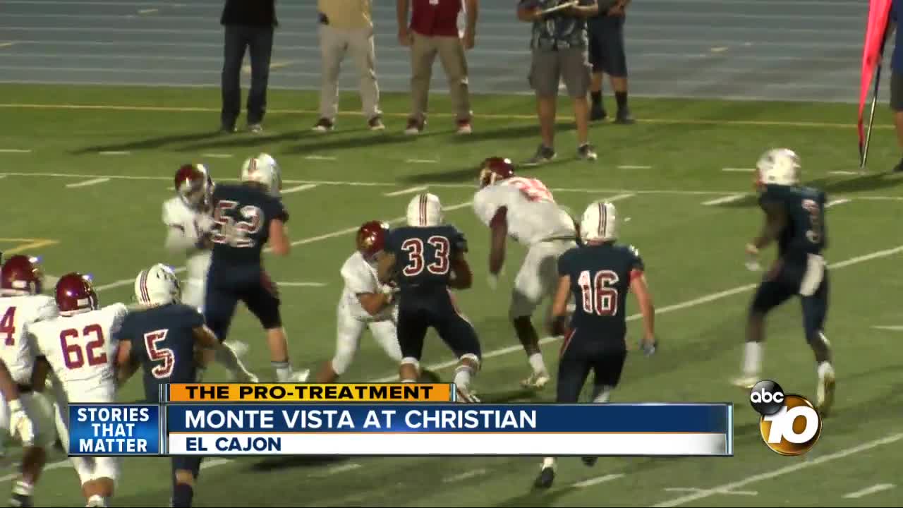 Pro Treatment: Monte Vista falls to Christian 22 - 21