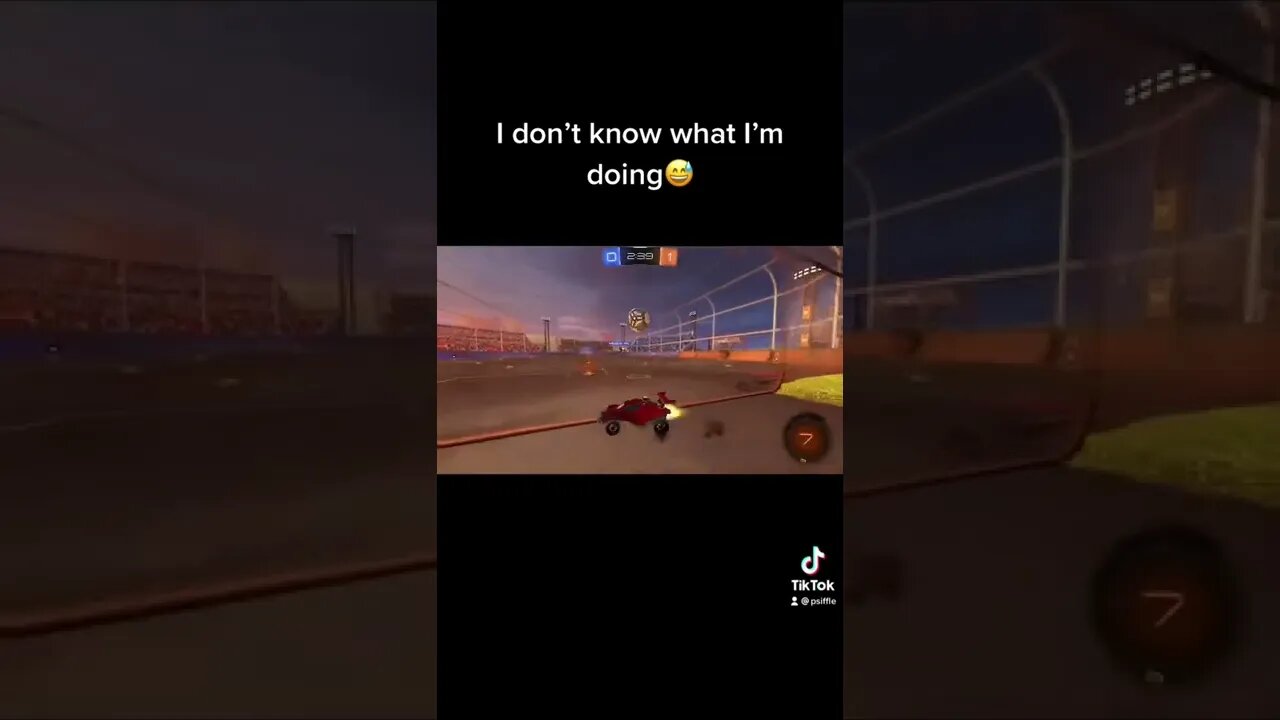 Bronze trying to learn the game like #rocketleague #shorts