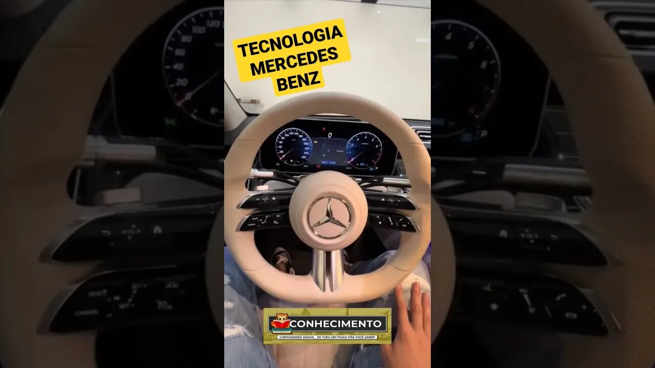 TECNOLOGIA MERCEDES BENZ #shorts