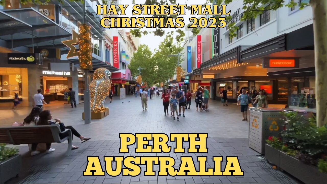 Christmas in Perth 2023: City Walking Tour of Hay Street Mall