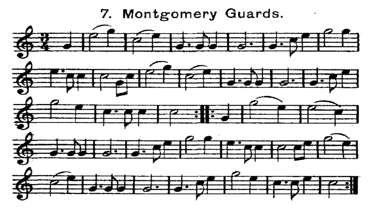 Bugle Calls on Trumpet [Army Trumpet] - INSPECTION PIECES (Montgomery Guards)