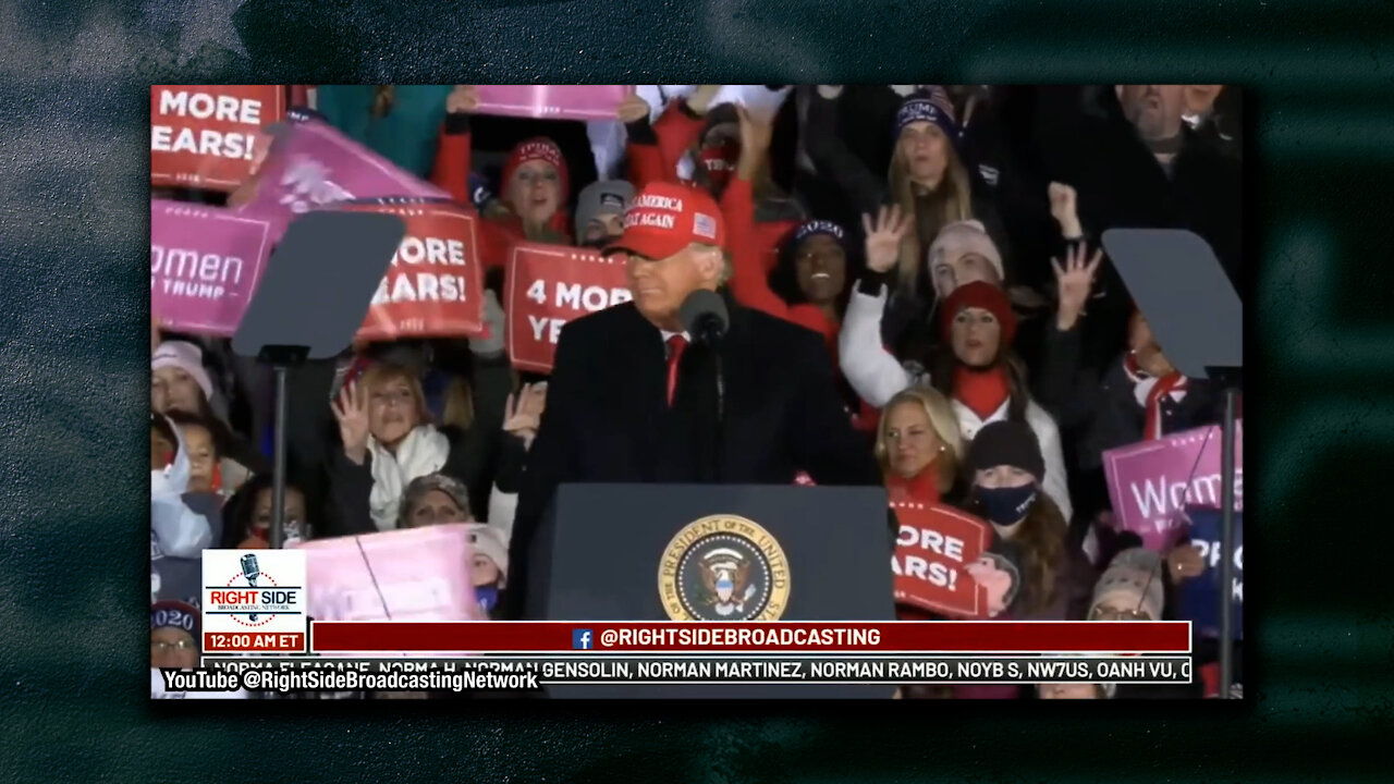 Biden Finishes Campaign With Handful of People in Scranton, Trump Packs Grand Rapids, MI Rally