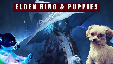 Elden Ring and Puppies (trying for even BETTER audio tonight!)