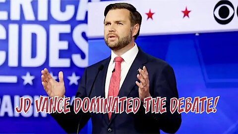 The Reason JD VANCE Dominated The Debate!