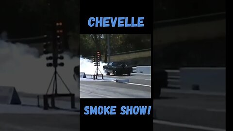 Pro Street Chevelle Laying Down a Smokey Burnout! #shorts