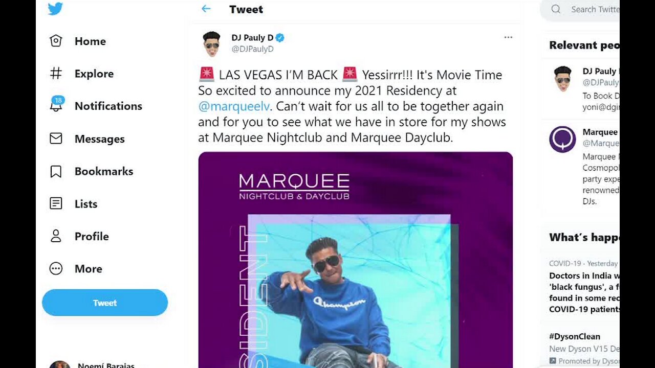 DJ Pauly D returning to Las Vegas with residency
