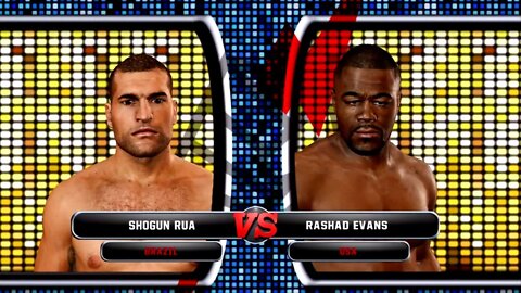 UFC Undisputed 3 Gameplay Rashad Evans vs Shogun Rua (Pride)