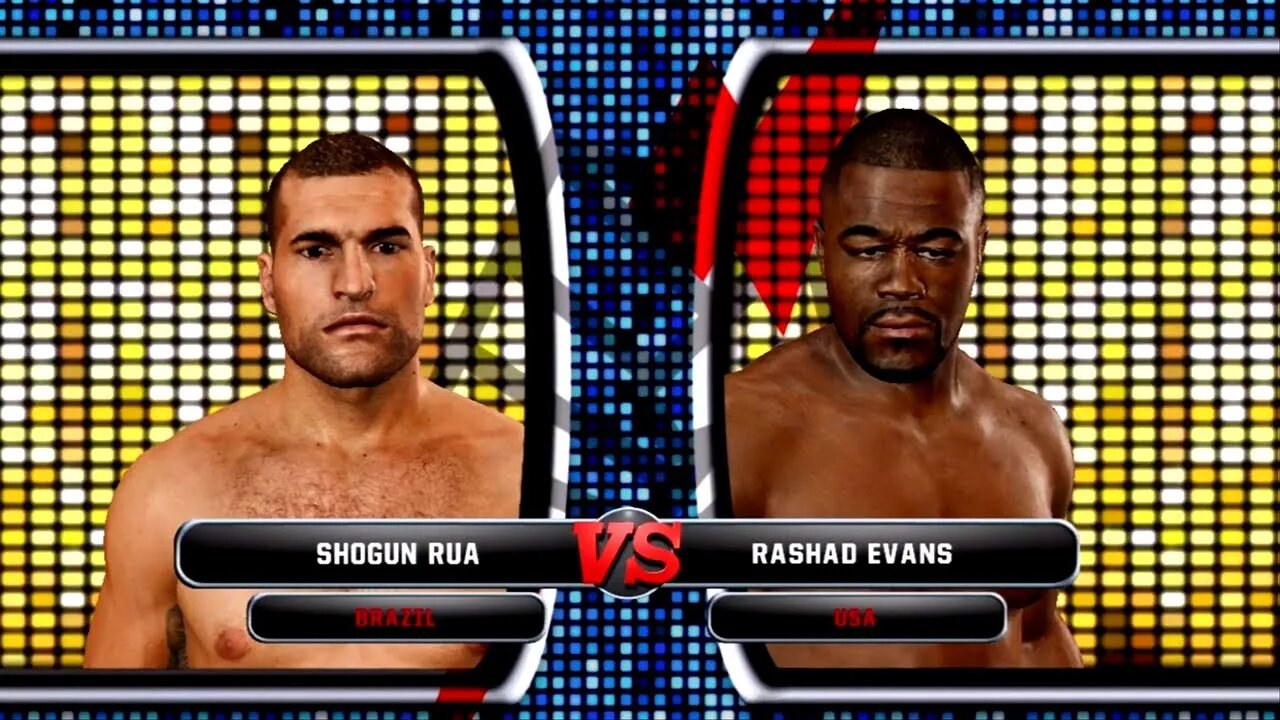 UFC Undisputed 3 Gameplay Rashad Evans vs Shogun Rua (Pride)