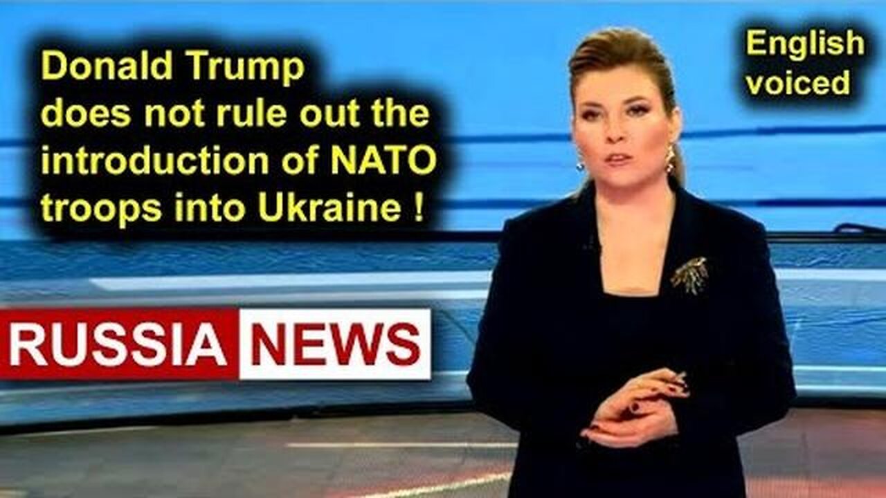 Donald Trump does not rule out the introduction of NATO troops into Ukraine - Russian News