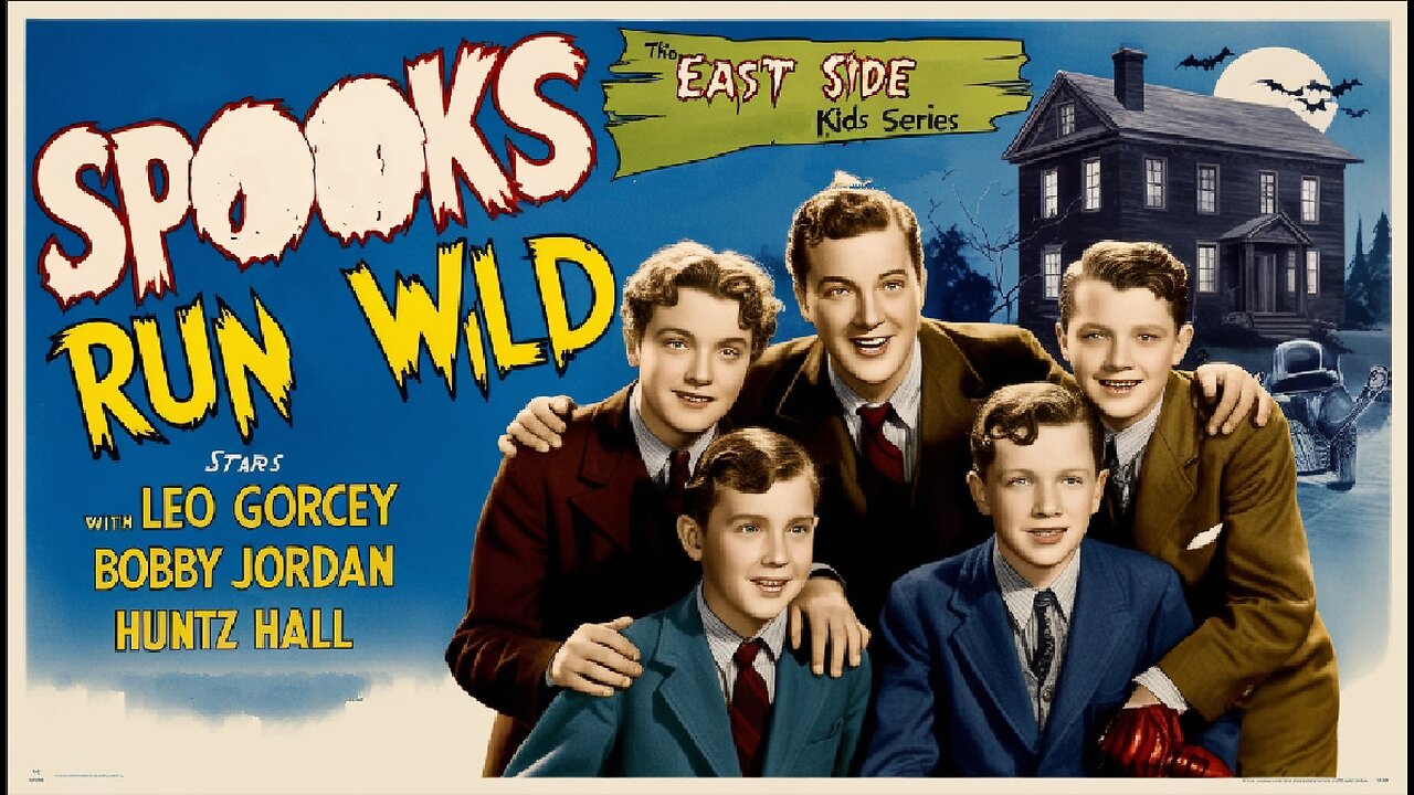 EAST SIDE KIDS, SPOOKS RUN WILD (1941) Trailer - B&W