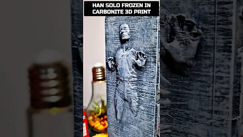 Han Solo in Carbonite 3D Print #shorts #starwars #hansolo #darthvader #jedi #giveityourbestshort