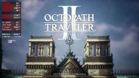 Ryujinx | Octopath Traveler 2 | 5800X | RX 6600 | 3x 2160p/3240p | 2023