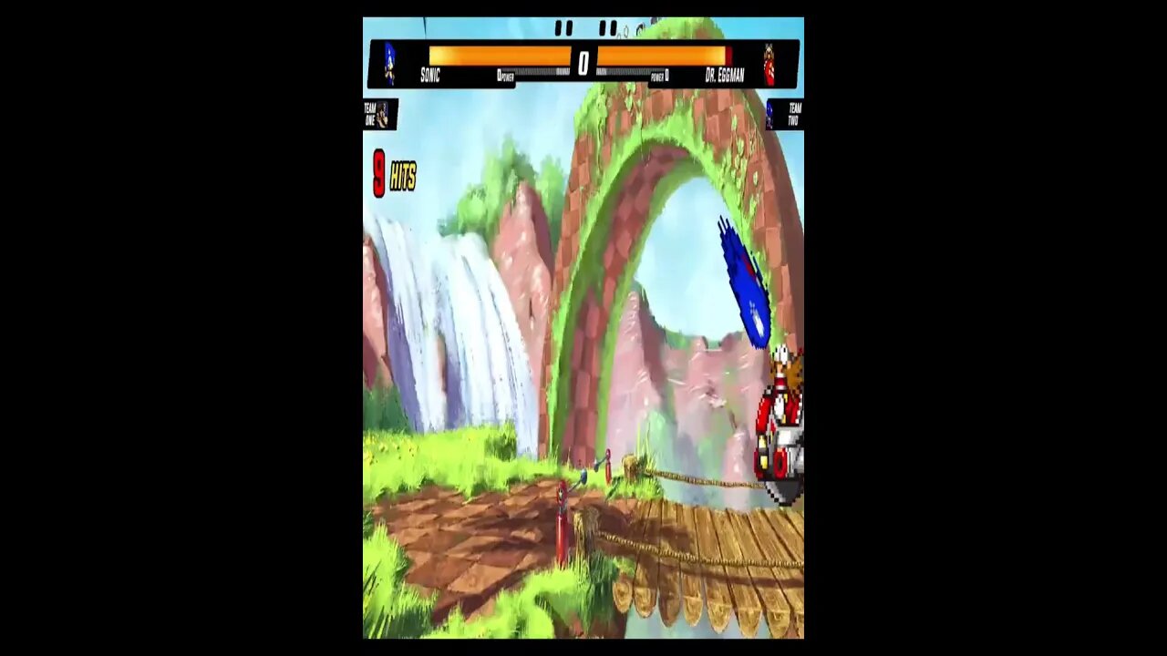 Sonic all forms VS DR Eggman I Sonic Mugen #shorts #short #shortvideo