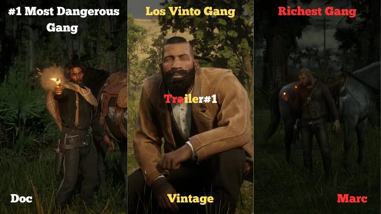 Los Vinto Gang Trailer 1 #rdr #reddeadredemption #ps #rockstargames #online #reddead #reddeadonline