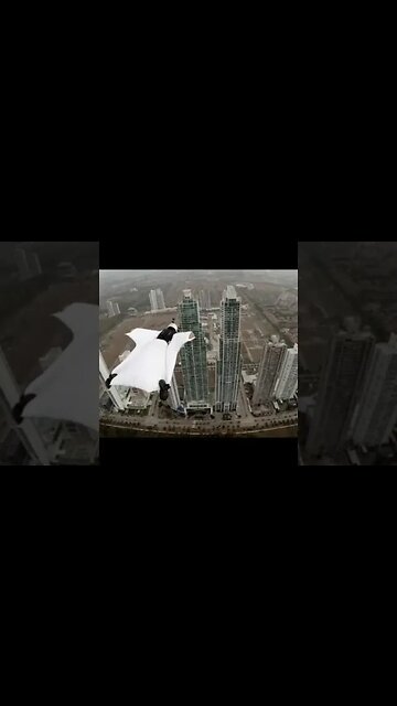 Watch #Crazy #WingSuit Between Buildings #Flying #Epic #Aviation