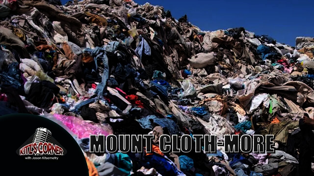 Mountain of Clothing causing Major Climate concerns