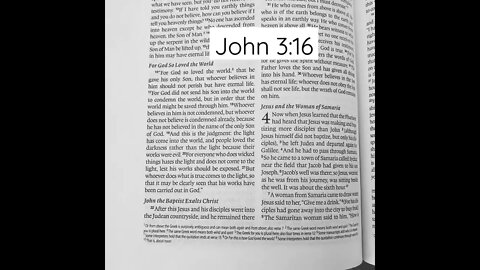 John 3:16, ESV