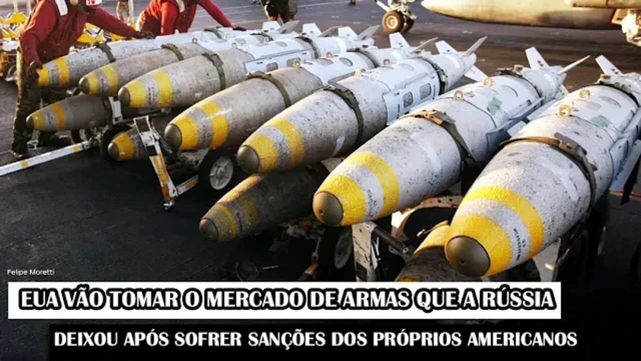 EUA Vão Tomar O Mercado De Armas Que A Rússia Deixou Após Sofrer Sanções Dos Próprios Americanos