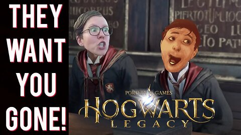 Leftist politician BUSTED supporting harassment of Hogwarts Legacy streamers! JK Rowling insanity!