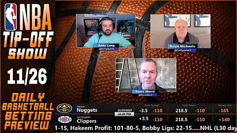 NBA Picks, Predictions and Betting Odds | NBA Prop Bets and DFS Recommendations | Tip-Off for Nov 25