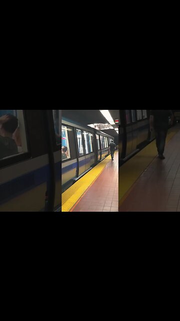 Sleek Montréal metro
