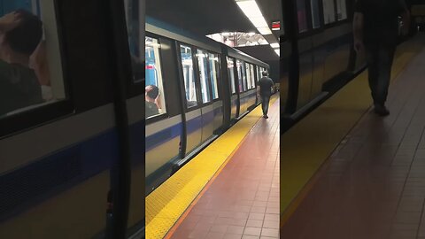 Sleek Montréal metro