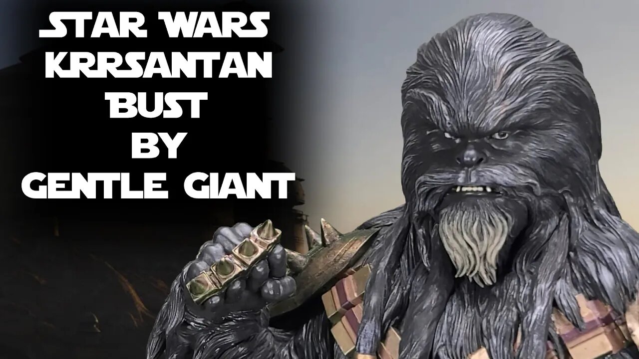 Star Wars Krrsantan Bust by Gentle Giant