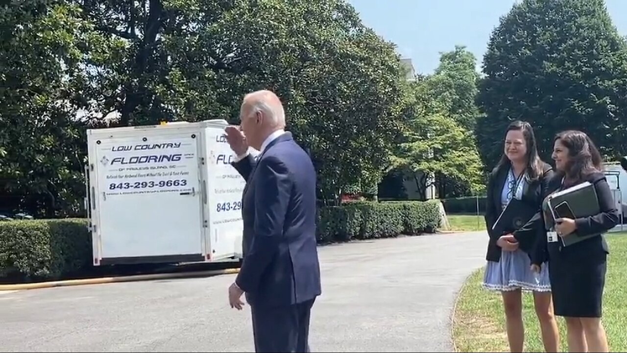 Biden Bizarrely Salutes Actor Martin Sheen