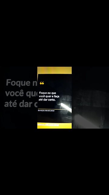 Foque no que você quer e faça até dar certo