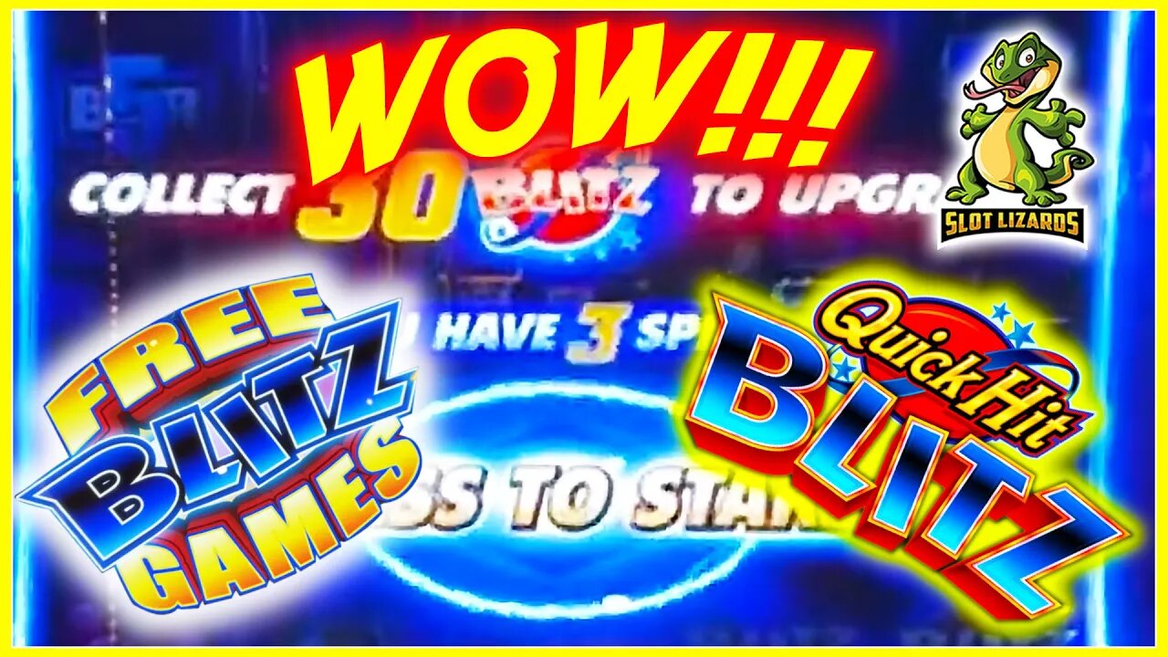 CRAZY FUN BIG WIN BONUS BONUS BONUS! Quick Hits Blitz Slot LIVESTREAM HIGHLIGHT