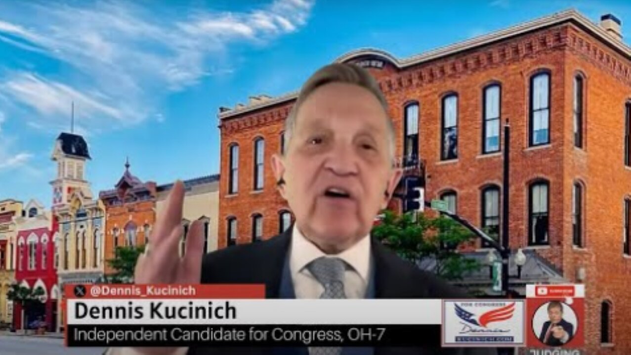 Dennis Kucinich : U.S. Divided by partisanship, by special interest groups and by war.