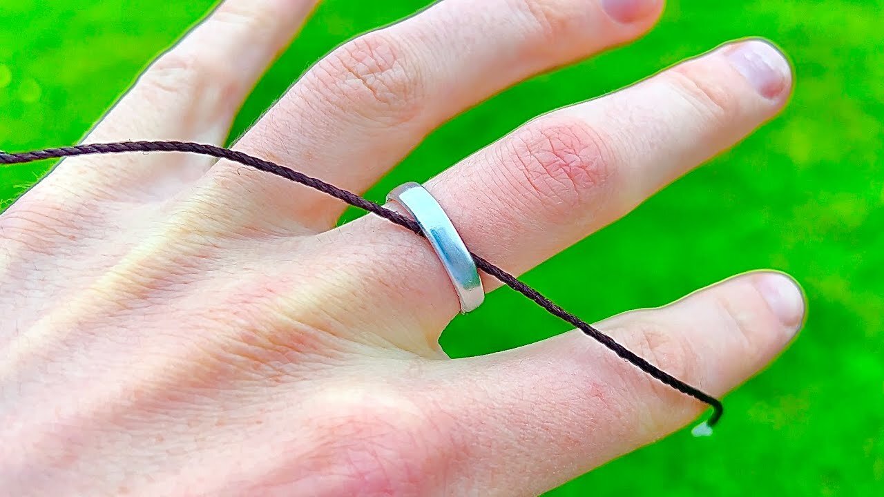 A doctor showed me this trick ! how to remove a ring that is stuck on your finger