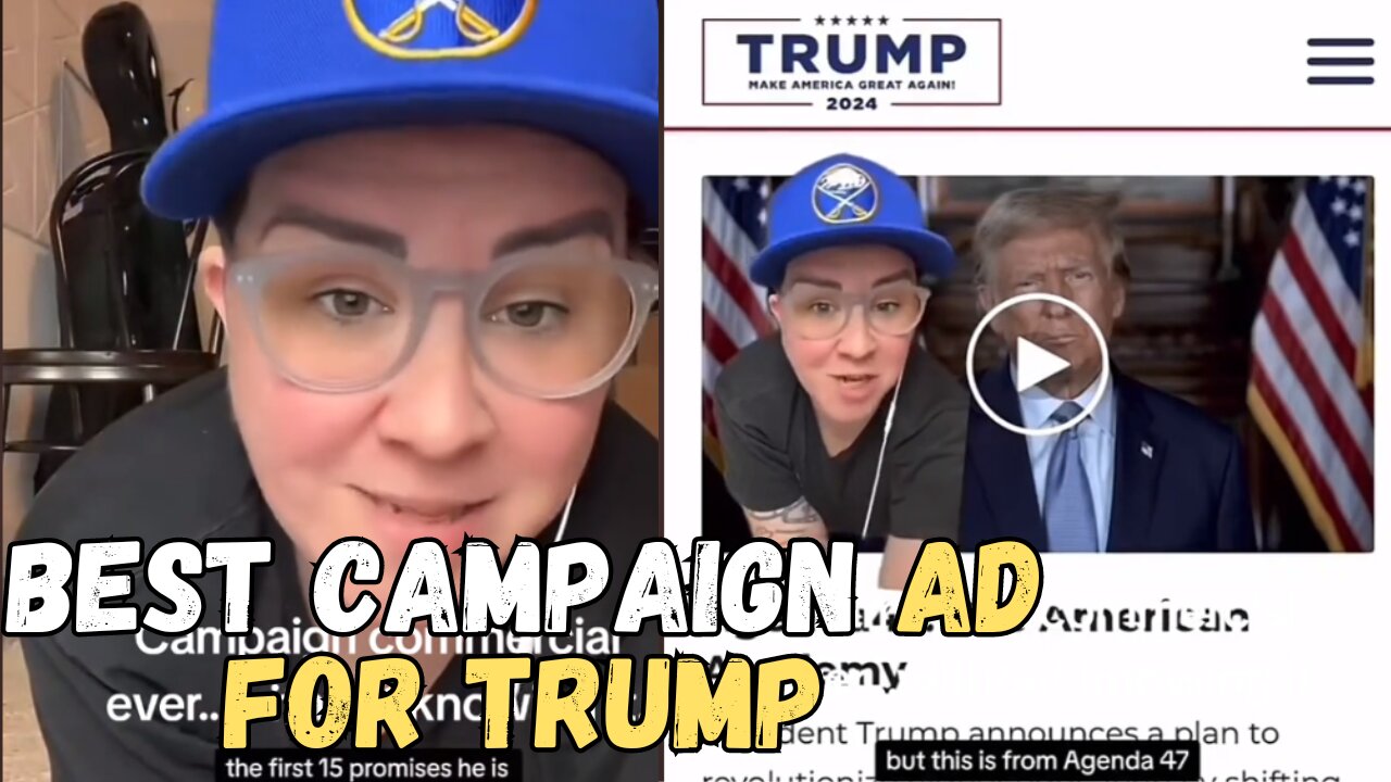 Woke tiktoker LGBTQ influencer accidently makes the best trump 2024 campaign ad