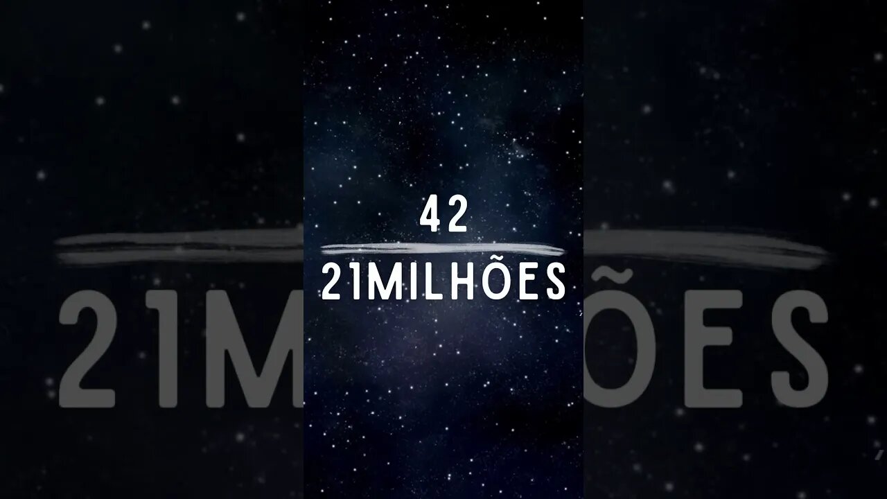 A resposta para quase tudo é 42, para todo o resto: #bitcoin.