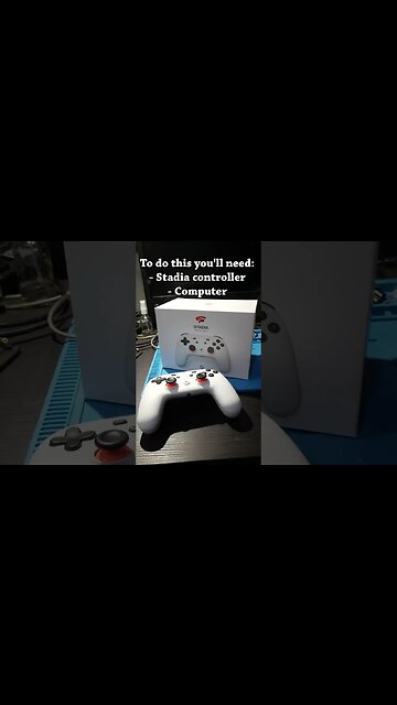 Unlock your Google Stadia controller with Bluetooth Mode! #shorts