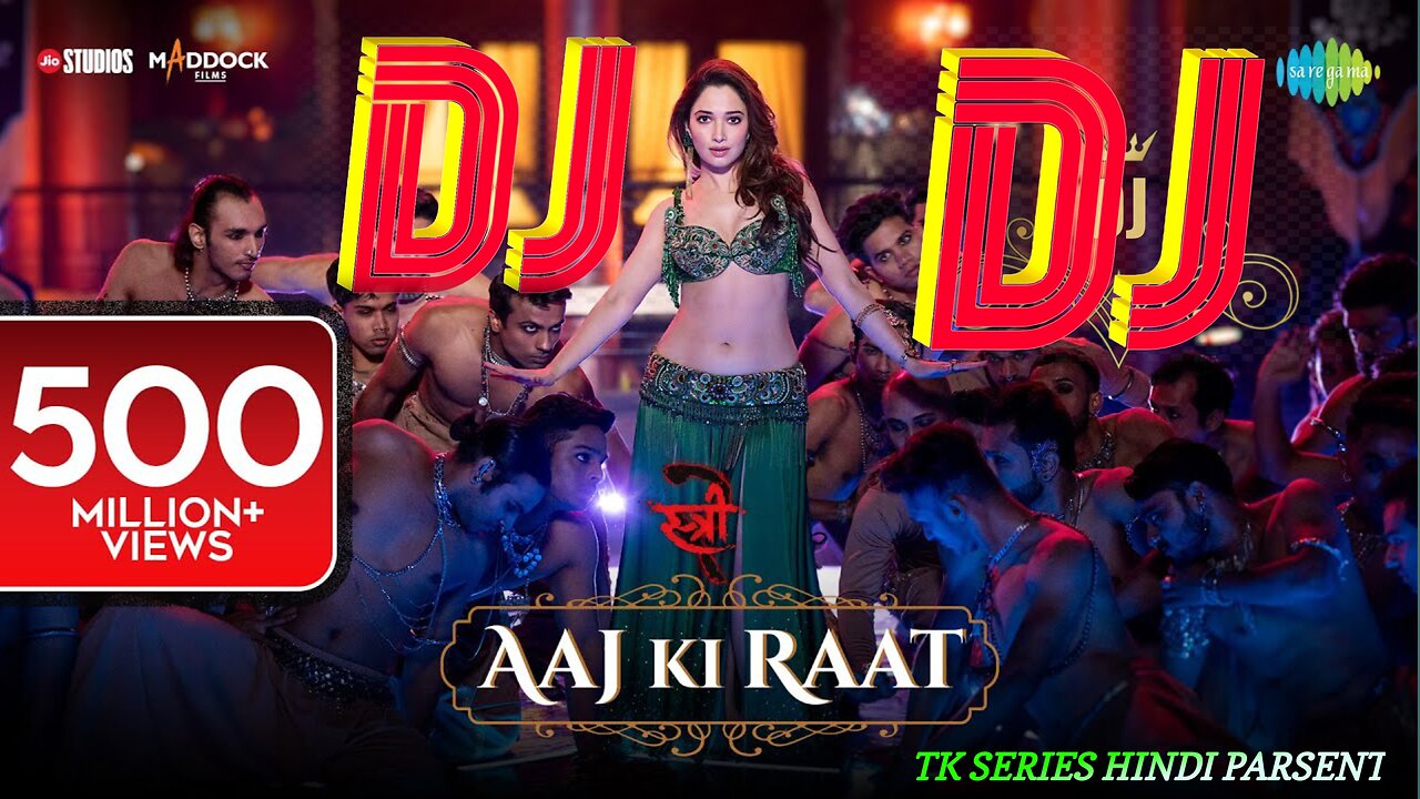 Aaj Ki Raat DJ | Stree 2 | Tamannaah Bhatia | Sachin-Jigar | Madhubanti | Divya | Amitabh