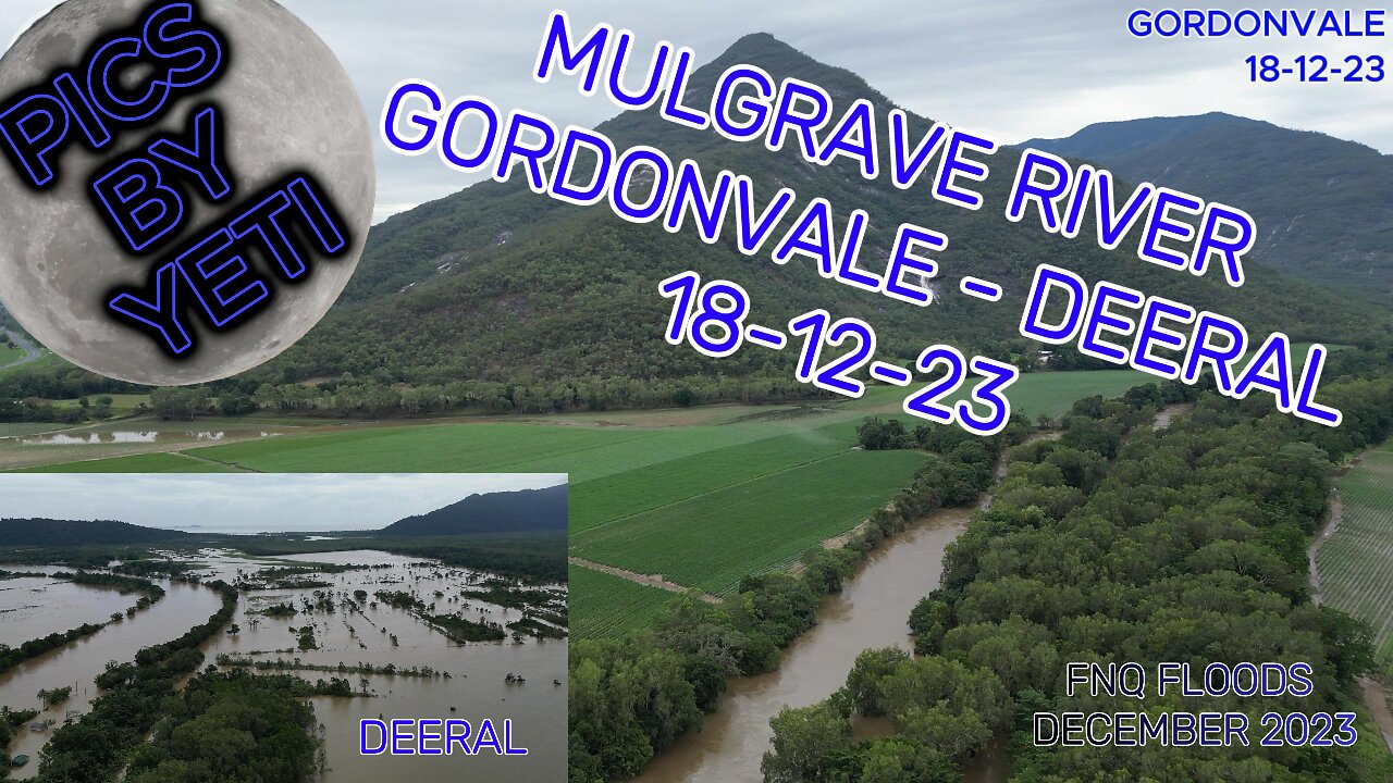 MULGRAVE RIVER IN FLOOD, F.N.Q. 18-12-2023