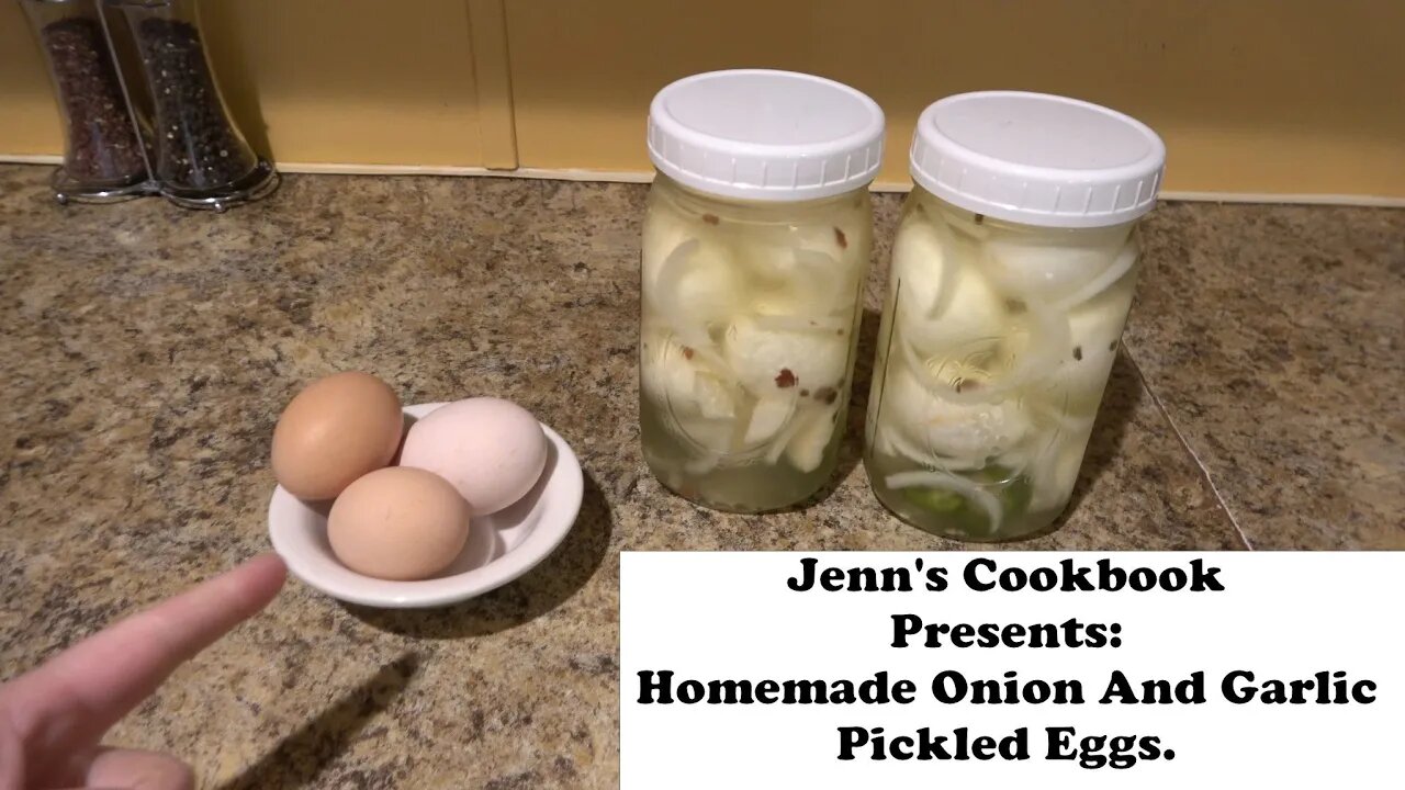 Ms. Farpoint Farms Enters The Game! Jenn's Homemade Pickled Eggs. Quick, Easy, And GOOD!